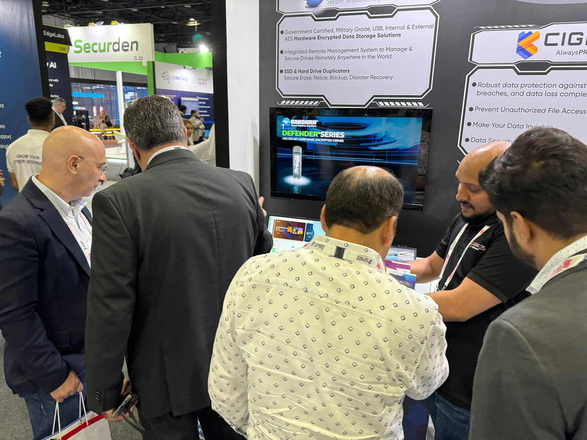 Strong Attendance at the PRO TECHnology | Kanguru Booth at GISEC 2024 Show In Dubai