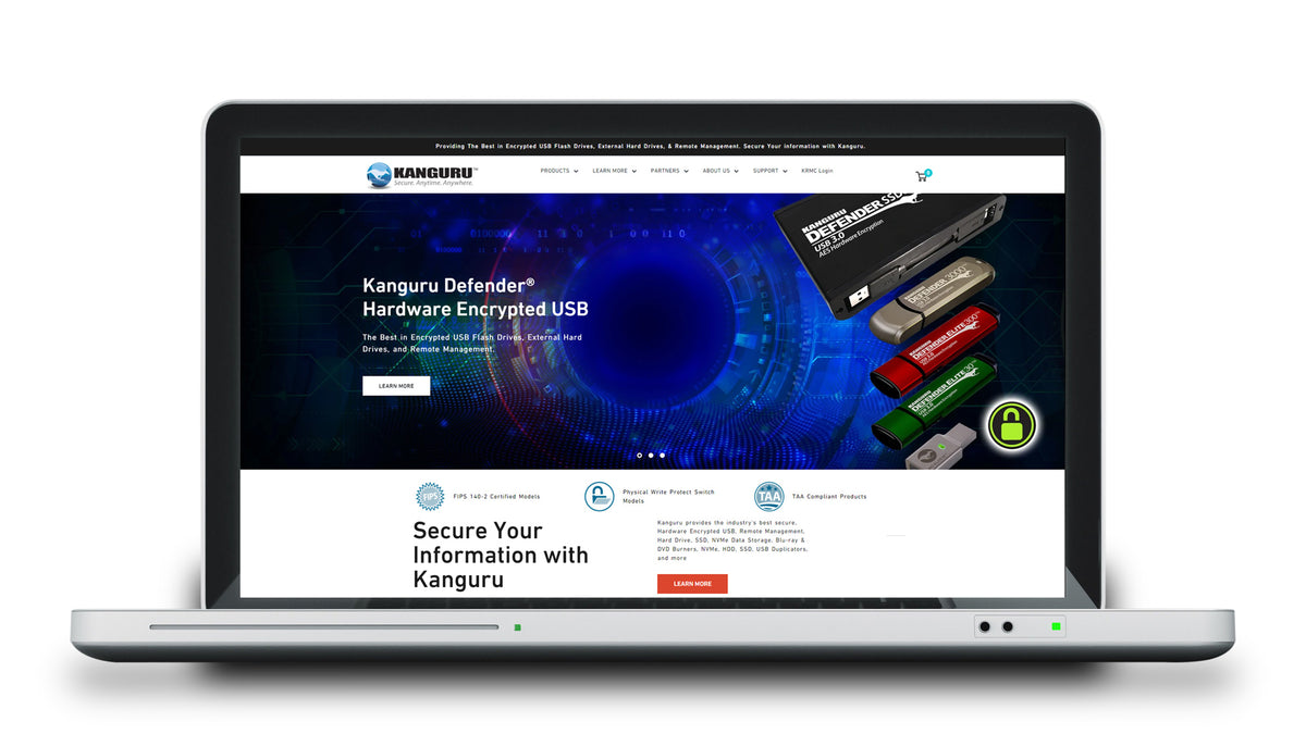 Kanguru Announces The Launch Of A Brand New Website