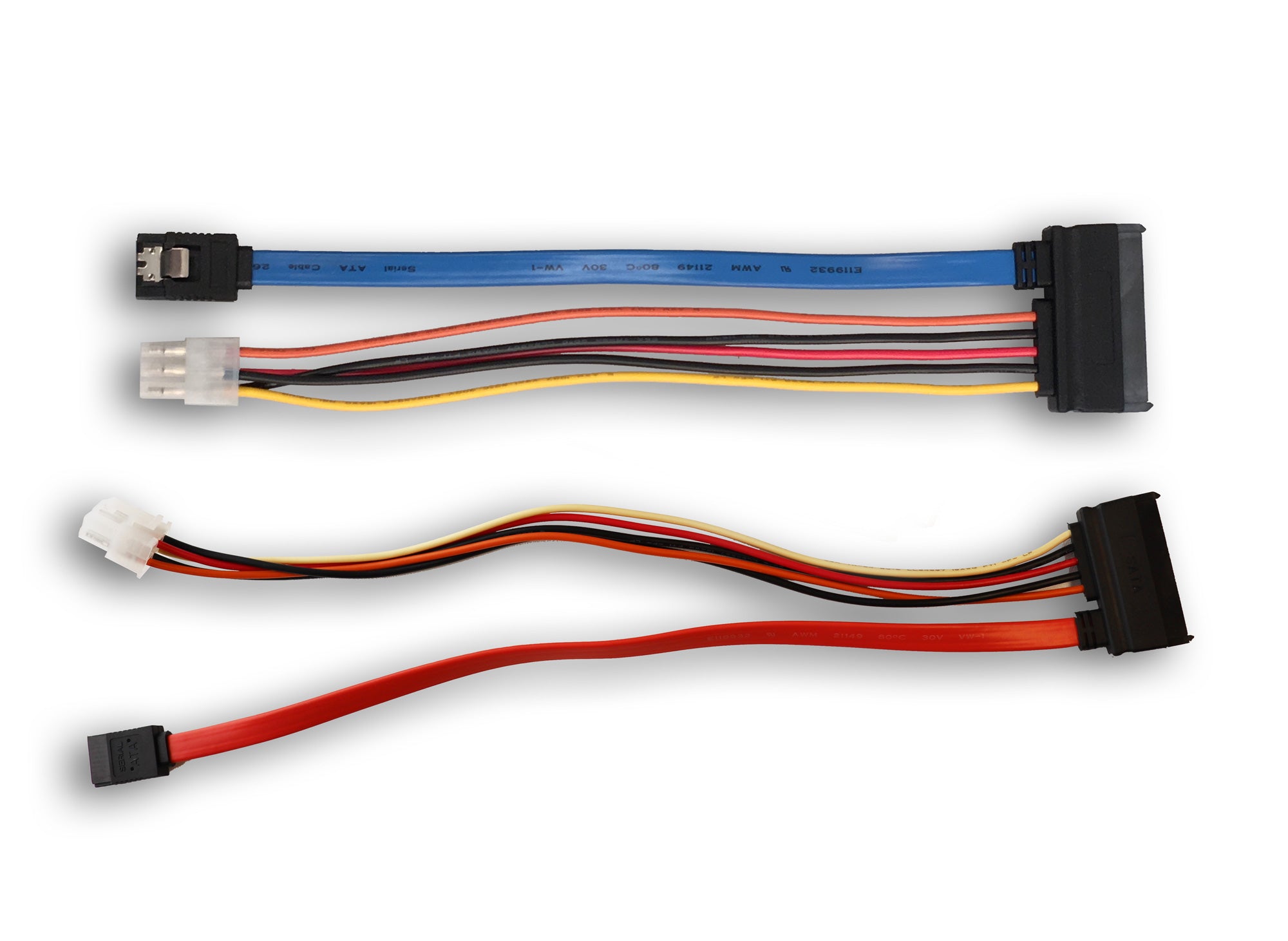 Kanguru includes SATA compatible duplicator adapters with every purchase of an HDD PRO Duplicator to fill each port. These cables are compatible with 2.5" and 3.5" Hard Drives. Kanguru sells these cables separately in packs of 8 if additional adapter cables are needed.