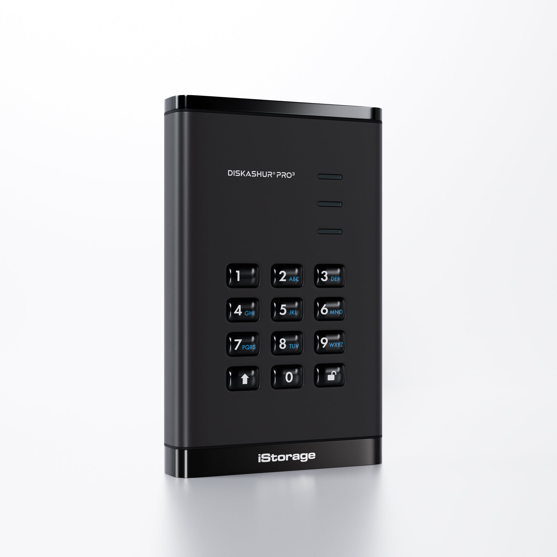 diskAshur PRO3 Hardware Encrypted HDD by iStorage