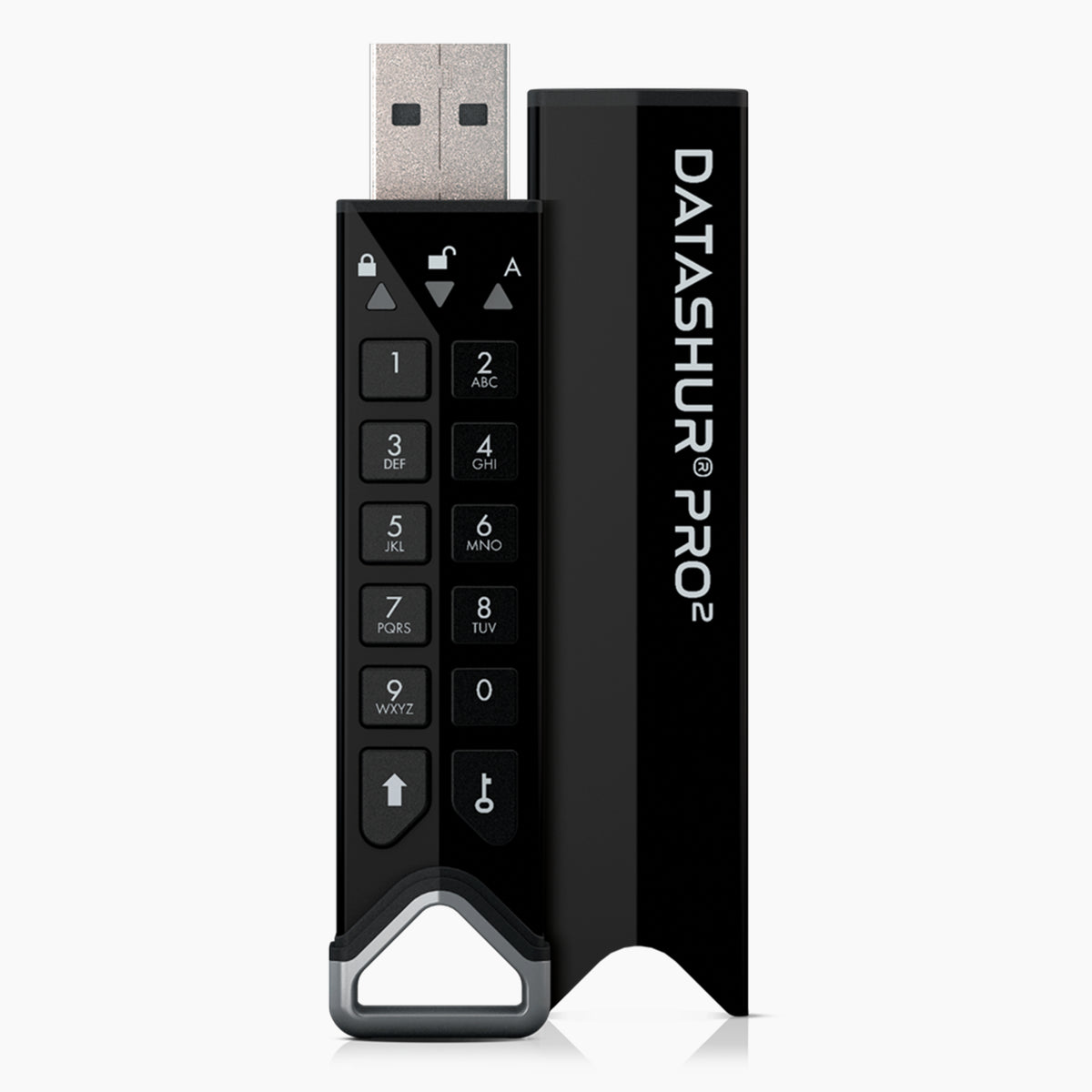 datAshur PRO2 with PIN-protected, AES-XTS 256-bit hardware encryption
