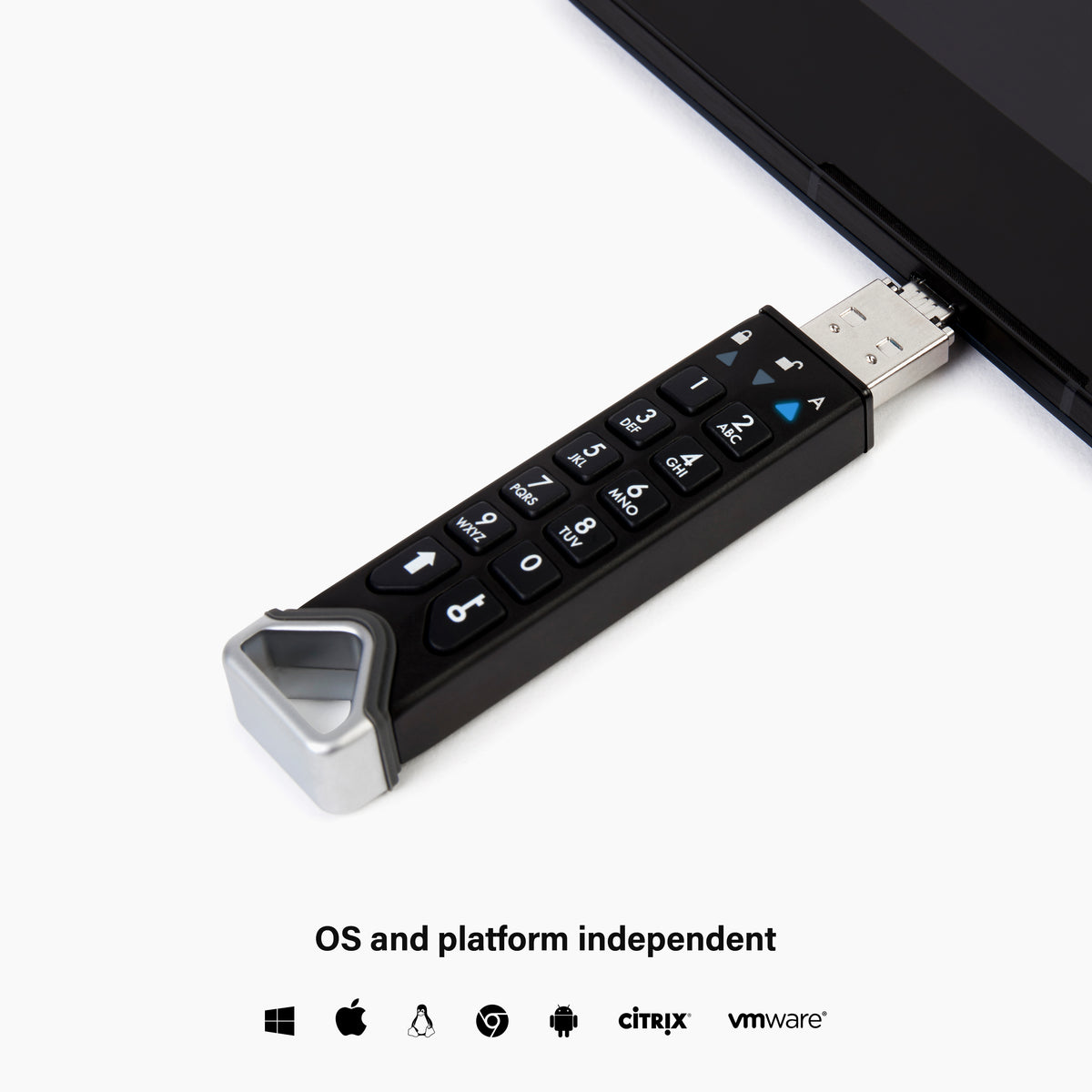 The datAshur PRO2 is OS and Platform Independent