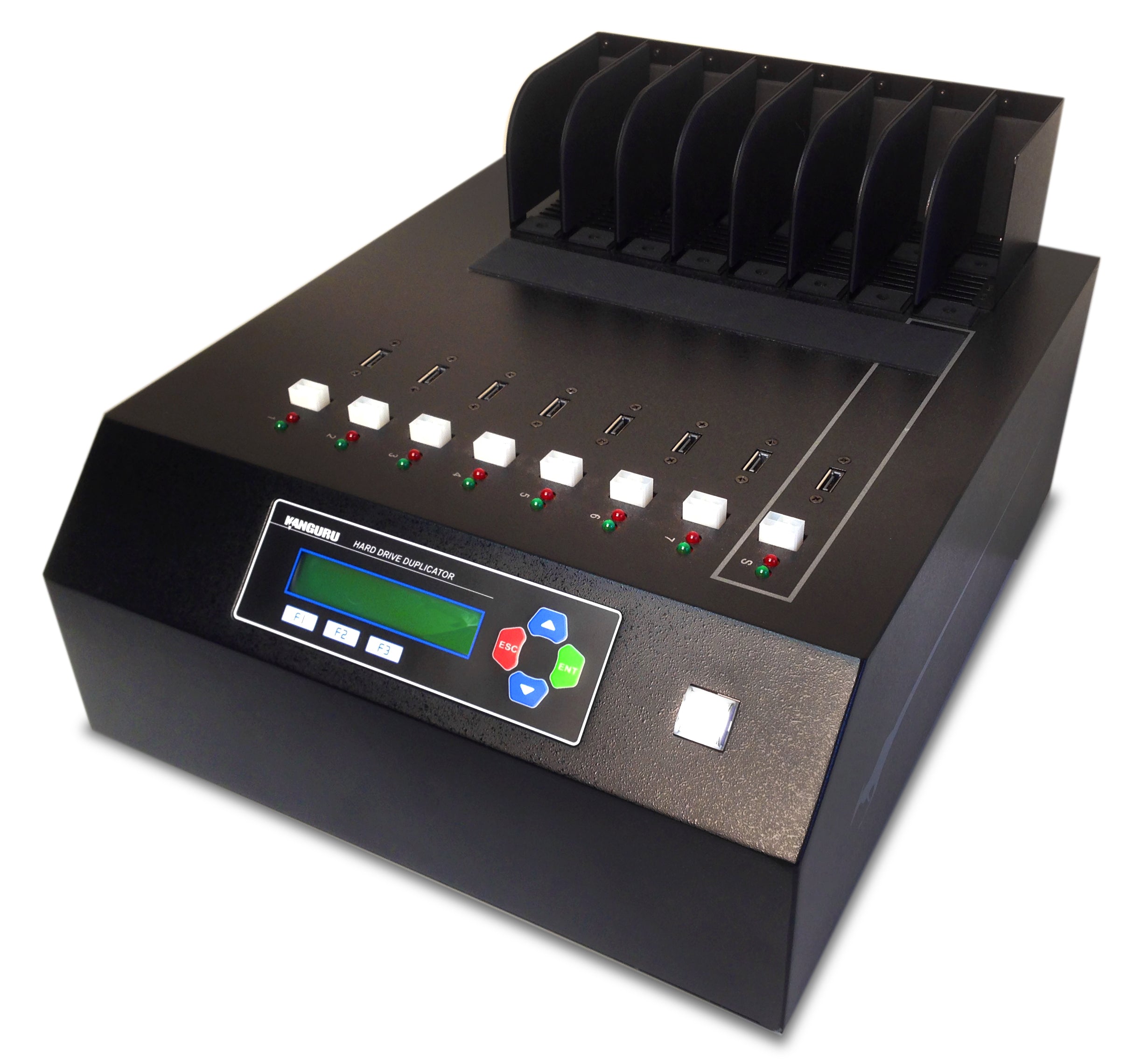 KanguruClone 7HD SATA Pro Hard Drive Duplicator. Duplicate up to 7 Hard Drives and SSDs at once.