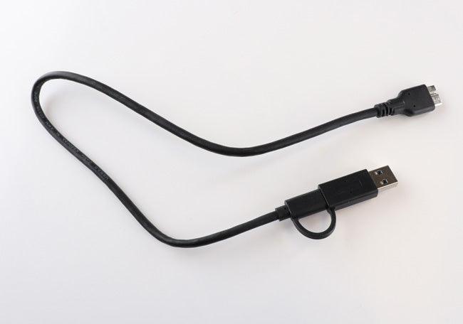 USB-A + USB-C Hi-Speed Cable Connector