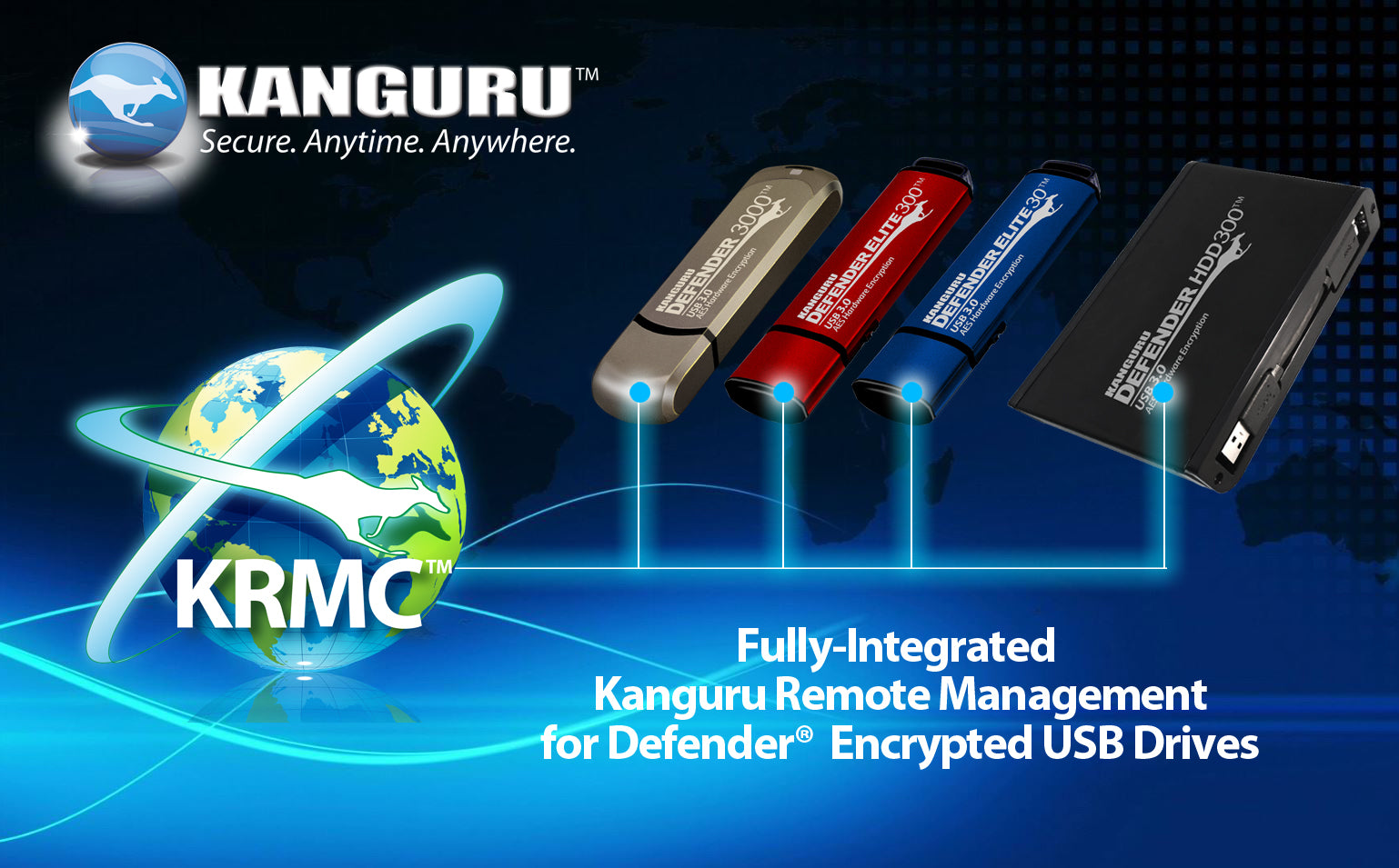 Kanguru Offers A Unique Hybrid Approach To Data Security With KRMC™