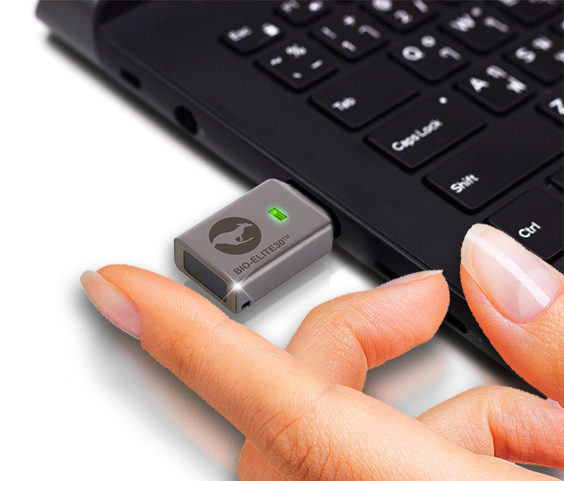 Kanguru Leaps Over The Competition With A New OS Agnostic Encrypted Fingerprint Access Flash Drive