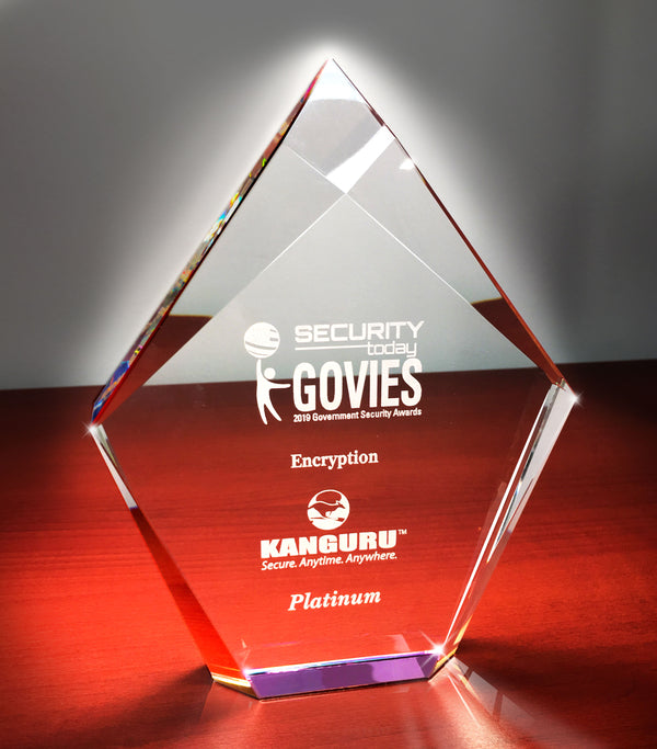 Kanguru Wins Security Today, Govies 2019 - Government Security Platinum Award