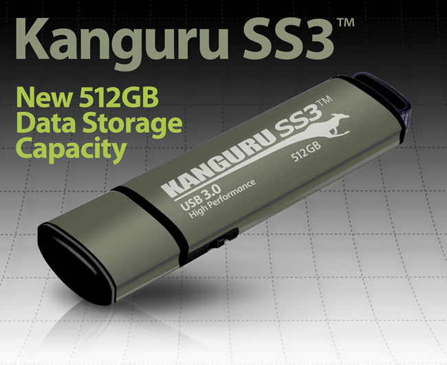Kanguru Launches Largest Capacity USB Flash Drive With Physical Write Protect Switch