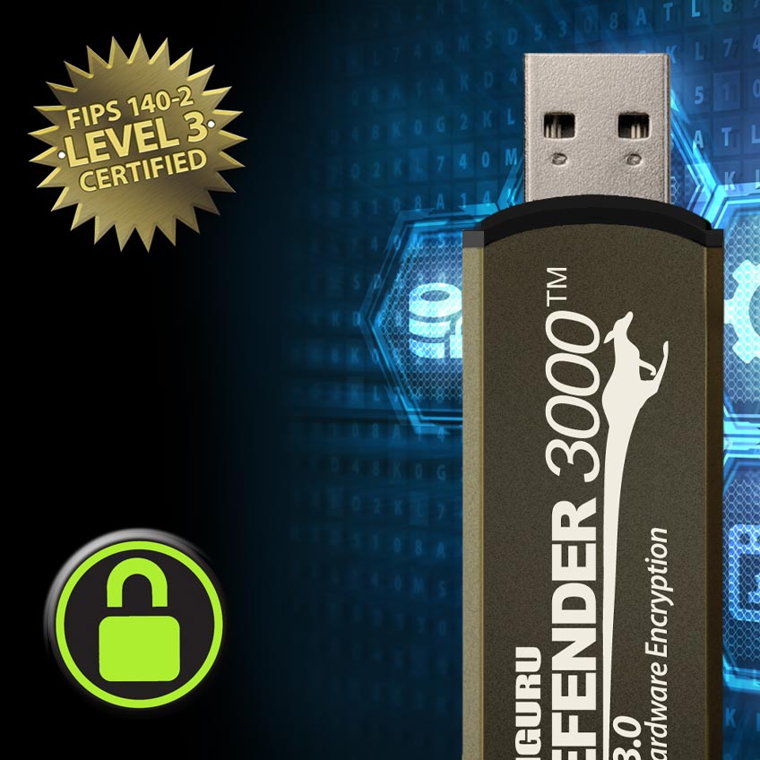 Secure Usb Secure Flash Drives | Hardware Encrypted USB | Kanguru