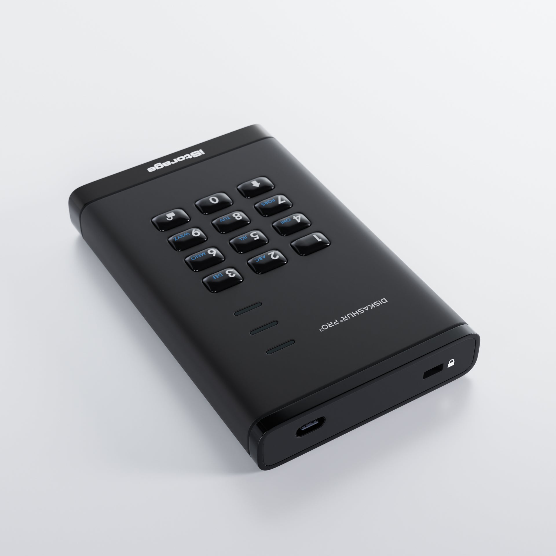 diskAshur PRO3 Hardware Encrypted SSD by iStorage