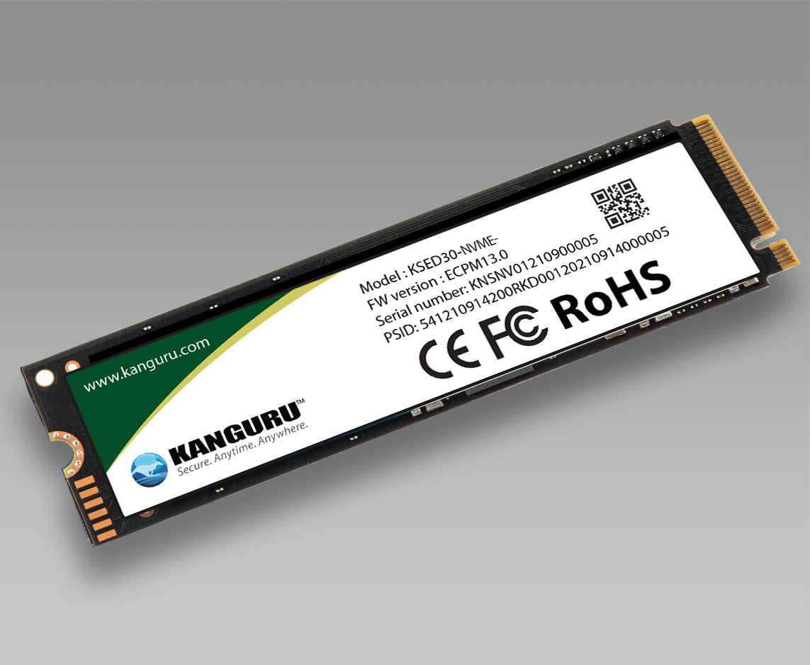 Kanguru Defender SED30™ M.2 NVMe Internal Self-Encrypting Solid State Drive