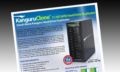 KanguruClone™ 4 M.2 NVMe SSD Duplicator
