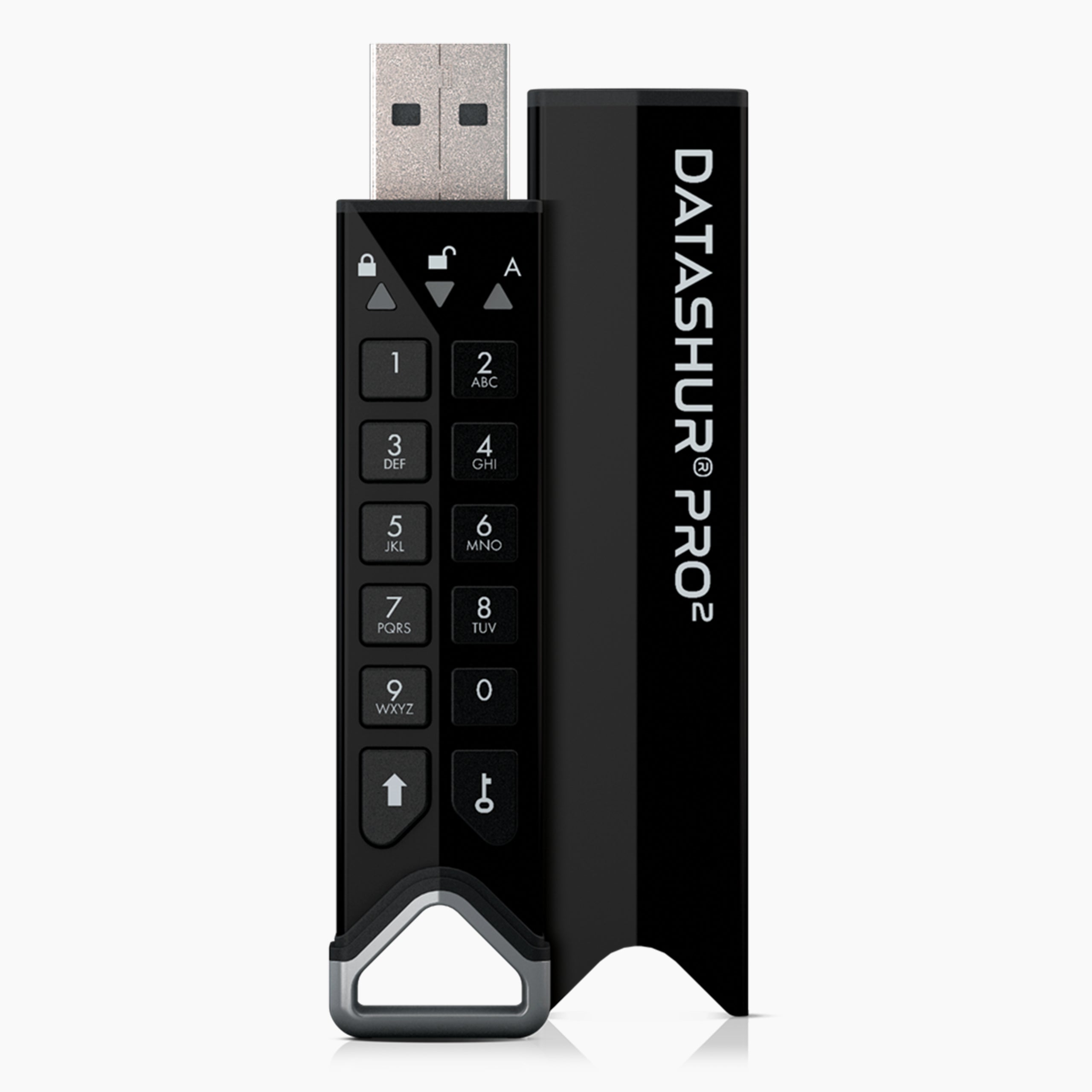 datAshur PRO2 with PIN-protected, AES-XTS 256-bit hardware encryption