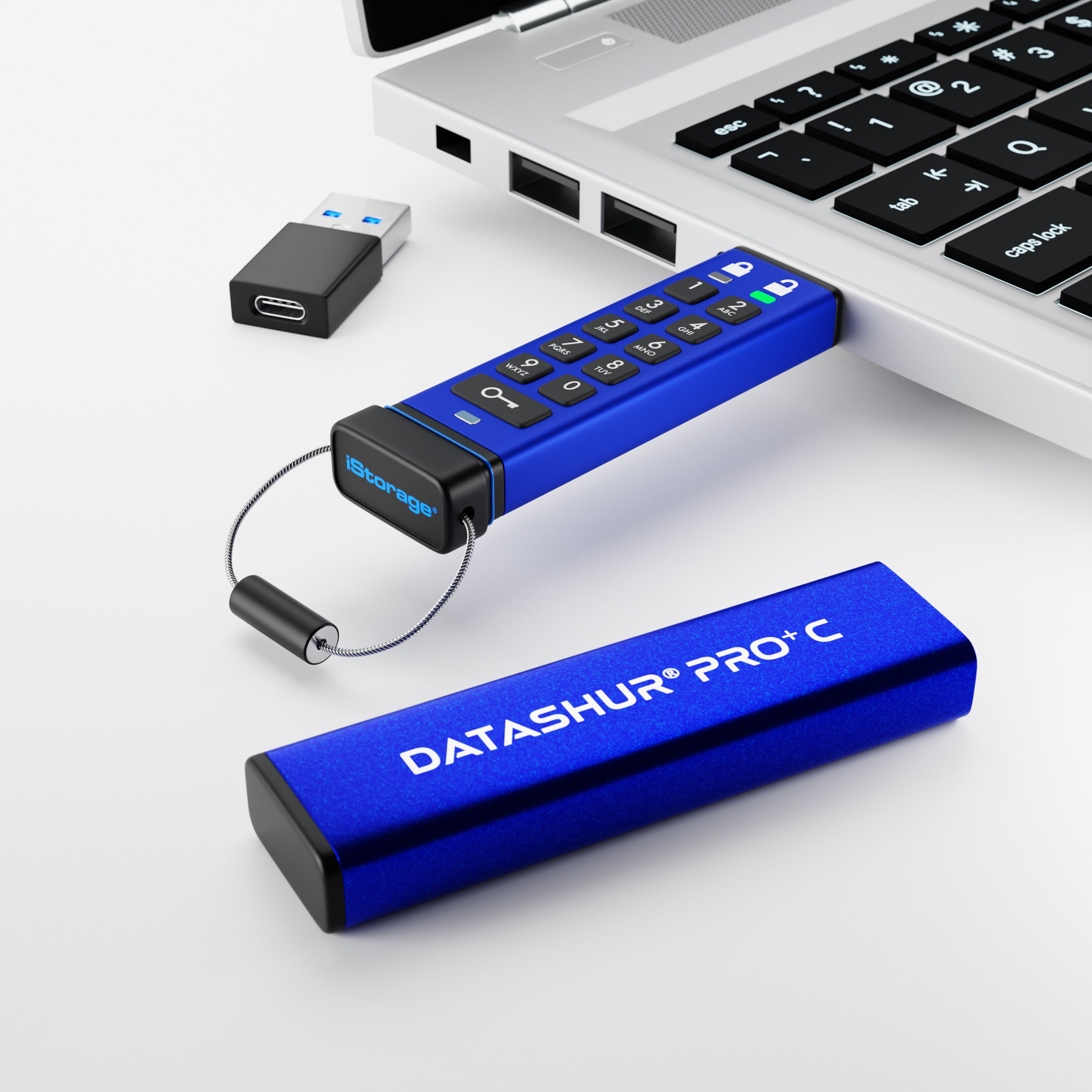 AES-XTS 256-bit full disk hardware encryption