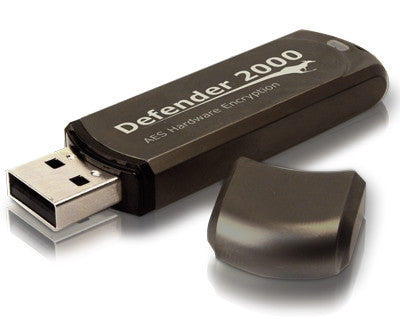 The Kanguru Defender 2000 is the world's best secure, hardware encrypted flash drive, with Common Criteria and FIPS 140-2 Certification. 