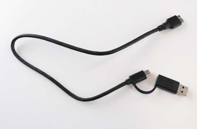USB-A + USB-C Hi-Speed Cable Connector